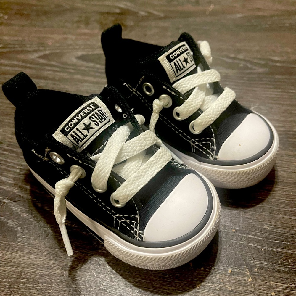Converse Toddler 3c black low